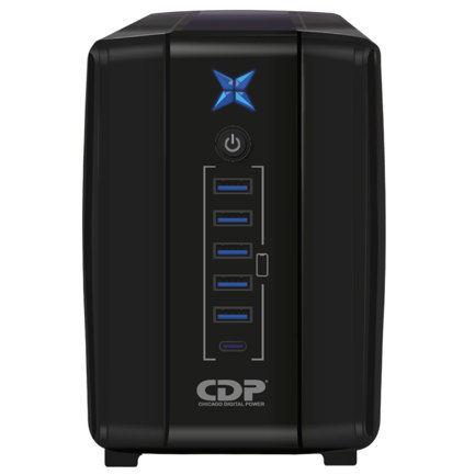 UPS CDP R-UPR 508 Interactivo 500VA/250W 8 Contactos Indicadores LED de Funcionamiento