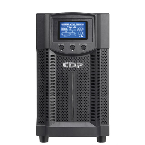 UPS CDP UPO11-3 AXTorre On-Line 3000VA/3000W Alimentación NEMA 5-30P 8 Contactos NEMA 5-15/20R NEMA L5-30R Display LCD - Vista 4