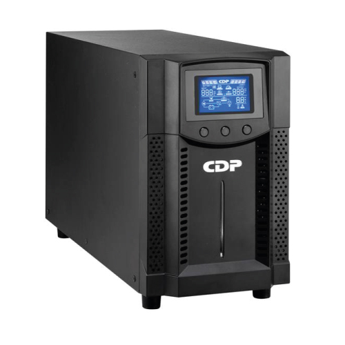 UPS CDP UPO11-3 Torre On-Line 3000VA/2700W Alimentación Hard Wire 4 Contactos NEMA 5-15/20R Hard wire Display LCD - Vista 2