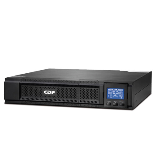 UPS CDP UPO11-2 RT AX Rack/Torre On-Line 2000VA/2000W Alimentación NEMA 5-20P 8 Contactos NEMA 5-20R Display LCD - Vista 4