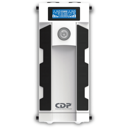 UPS CDP No Break GSMART1516 1500VA/900W Smart AVR Puerto de carga USB(8 USB-A y 2 USB-C) Luz RGB LCD 120Vac