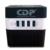 Regulador de voltaje CDP RU-AVR604 600VA/300W indicadores LED de funcionamiento 4 contactos NEMA 5-15R y 4 puertos USB - Vista 4