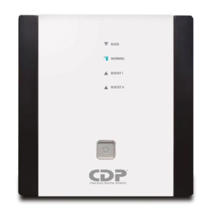 Regulador de voltaje cdp 2400/1200w 8 contactos
