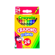 Crayones Crayola Estándar con 24 piezas - Vista 3