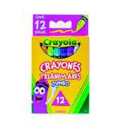 Crayones Crayola Triangulares con 12 piezas - Vista 3