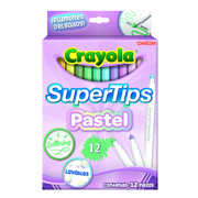 Plumones Crayola SuperTips Pastel con 12 piezas - Vista 3