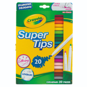 Plumones Crayola SuperTips con 20 piezas - Vista 4