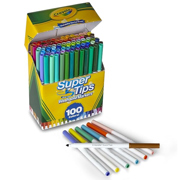 Plumones Crayola SuperTips con 100 piezas - Vista 8