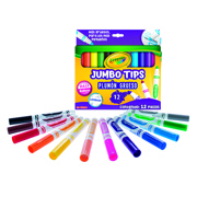 Plumones Crayola JumboTips con 12 piezas - Vista 3