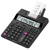 Calculadora Casio con impresora tipo Sumadora HR-200RC negro pantalla LCD  Costo Venta y Margen 150 pasos - Vista 6