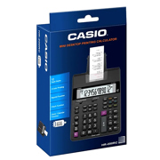 Calculadora Casio con impresora tipo Sumadora HR-200RC negro pantalla LCD  Costo Venta y Margen 150 pasos - Vista 9