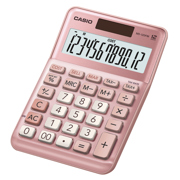 Calculadora de Escritorio Casio MS-120FM-PK de 12 digitos rosa metalico costo venta y margen doble alimentacion - Vista 7