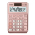 Calculadora de Escritorio Casio MS-120FM-PK de 12 digitos rosa metalico costo venta y margen doble alimentacion - Vista 4