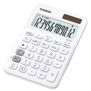 Calculadora de Escritorio Casio MS-20UC de 12 digitos blanca calculo de impuestos y de tiempo doble alimentacion - Vista 7