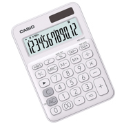 Calculadora de Escritorio Casio MS-20UC de 12 digitos blanca calculo de impuestos y de tiempo doble alimentacion - Vista 9