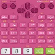 Calculadora Cientifica Casio mas de 250 funciones FX-82LAPLUS2 para primaria y secundaria rosa 4 lineas VPAM - Vista 6