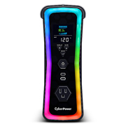 UPS CyberPower GX150C2 1500VA 1000W 120V PFC Activo RGB Panel LCD USB-Cx2 - Vista 7