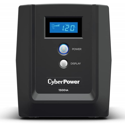 Ups cyberpower 1500va 900w regulador avr mini torre 8×nema 5-15r