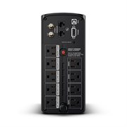 UPS Cyberpower 850VA 510W LCD Regulador de Voltaje 9 Cont - Vista 8