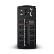 UPS CYBERPOWER 1000VA 600W 9 CONT PANTALLA LCD INTELIGENTE M - Vista 9
