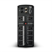UPS CYBERPOWER 1350VA 810W LCD REGULADOR VOLTAJE 8 CONT - Vista 9