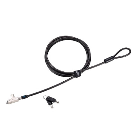 Candado Dell Slim N17 2.0 Keyed Laptop Lock for Wedge-Shaped Slots