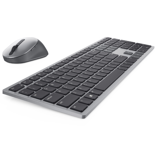 Kit teclado y mouse dell premier wireless km7321w espa&ntilde;ol color gris titanio garantia 3 a&ntilde;os