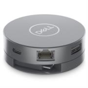 Adaptador Dell 6 en 1 USB-C USB/HDMI/DP/RJ45 8W Color Plata - Vista 9