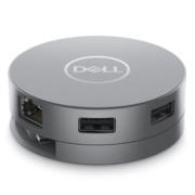 Adaptador Dell 6 en 1 USB-C USB/HDMI/DP/RJ45 8W Color Plata - Vista 13