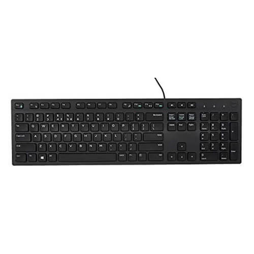 Teclado Dell KB216 Alámbrico Inglés Color Negro - Vista 2