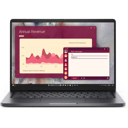 Laptop dell pro 14 pc14250 intel core 5-120u  ram 16gb 512 ssd w11 pro 1y basico