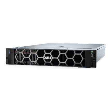 Servidor Dell PowerEdge R760XS+Intel Xeon Gold 5418Y 24C/48T + 1x16GB 5600MT/s+1x2TB 3.5 + PERC H755+3 Years PS NBD