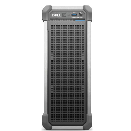 Servidor dell poweredge t160 + intel xeon e-2436 2.9g 6c/12t + 1x16gb 5600mt/s + 1x2tb 3.5 + perc h355 + 1 year ps nbd