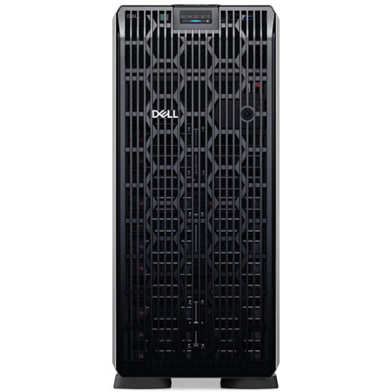 Servidor dell poweredge t560+intel xeon silver 4510 12c/24t + 16gb rdimm 5600mt/s+1x2tb 3.5 + perc h755+3 years ps nbd