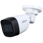 Cámara bullet dahua 5mp micrófono integrado lente de 2.8mm 111° de apertura ir de 30m starlight/ip67/cvi/cvbs/ahd/tvi