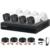 Kit de 4 Canales Dahua 1MP 4 Cámaras B1A11 Policarbonato Lente de 2.8mm/93° de Apertura/4 CH+1 IP o Hasta 5 CH IP - Vista 3