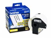 Etiquetas brother dk1202 papel blanco precortado 62mmx100mm 300 etiquetas