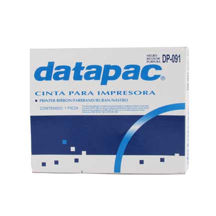 Cinta datapac epson erc 23 color negro