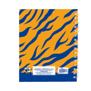 Libreta Dietrix First Class pasta dura doble arillo 80 hojas raya Club Tigres UANL modelo de corazon - Vista 12