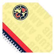 Cuaderno profesional Dietrix First Class dura doble arillo  80 hojas raya Club América modelo Club America amarillo - Vista 10