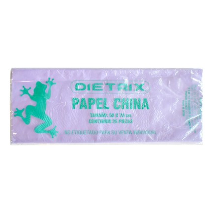 Papel de China Dietrix 50x70cms Lila Paquete con 25 Hojas