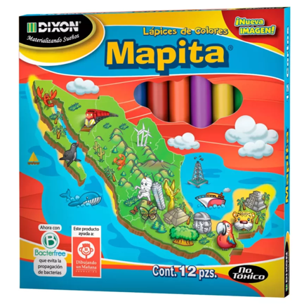 Colores DIXON 1936 Mapita Cortos C/12