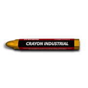 Crayón de Cera Industrial  Dixon Amarillo Caja con 10 Piezas - Vista 4