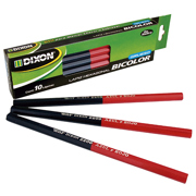 Lapiz bicolor DIXON hexagonal grueso caja c/10 piezas - Vista 2