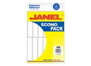 ETIQUETA JANEL ESCOLAR BLANCA 20X105 ECONOPACK - Vista 3