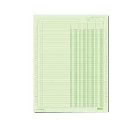 Block estrella tabulador 4 columnas c/concepto 50hjs