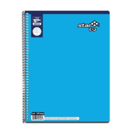 Cuaderno profesional estrella star kids portada lisa cuadro c5 100 hojas