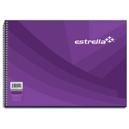 Cuaderno estrella dibujo china estrella c/30 hjs