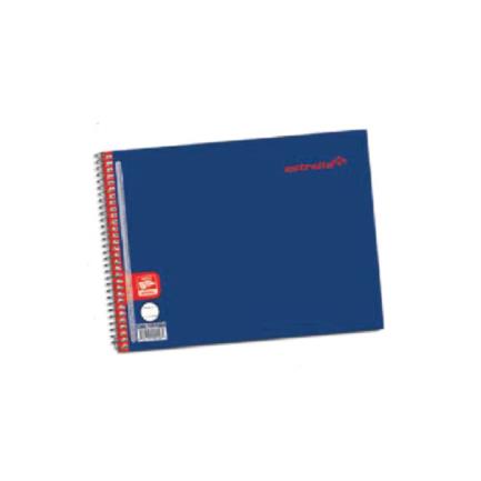 Cuaderno estrella italiana blanco 100hjs