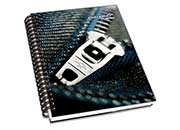 CUADERNO ESTRELLA FRANCESA PASTA DURA D. WIRE-O 180H RAYA - Vista 3